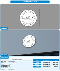 CUSTOM MOCKUP SIGN FOR Brooke singleton