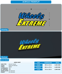 CUSTOM MOCKUP SIGN FOR James Mapp