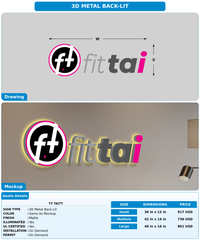 CUSTOM MOCKUP SIGN FOR Ty Taitt