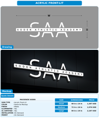 CUSTOM MOCKUP SIGN FOR Mackenzie Soden