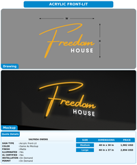 CUSTOM MOCKUP SIGN FOR Salynda Owens