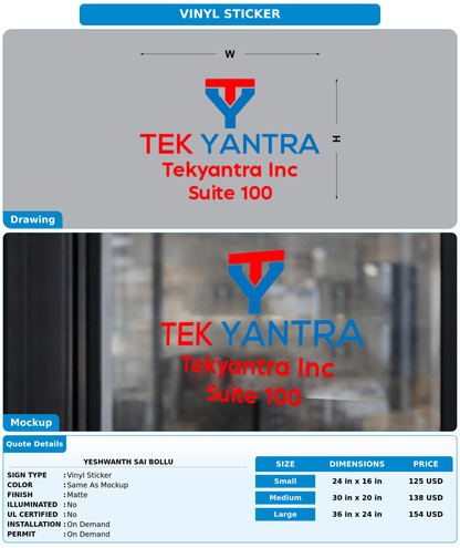 CUSTOM MOCKUP SIGN FOR yeshwanth sai Bollu