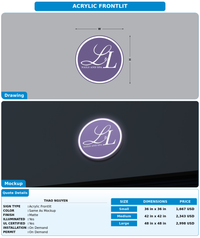 CUSTOM MOCKUP SIGN FOR Thao nguyen