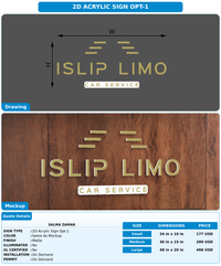 CUSTOM MOCKUP SIGN FOR Salma Zaman