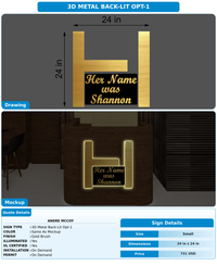 CUSTOM MOCKUP SIGN FOR Andre McCoy
