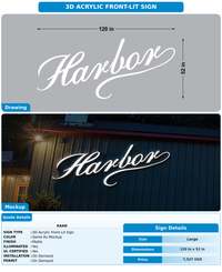 CUSTOM MOCKUP SIGN FOR Kaan