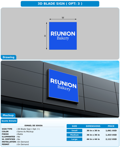 CUSTOM MOCKUP SIGN FOR ismael de sousa