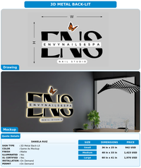 CUSTOM MOCKUP SIGN FOR Daniela Ruiz