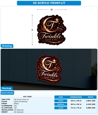 CUSTOM MOCKUP SIGN FOR Huy Tran