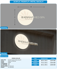CUSTOM MOCKUP SIGN FOR Monika Dhillon