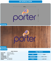 CUSTOM MOCKUP SIGN FOR Wade Traylor
