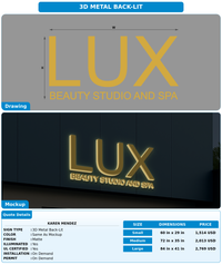 CUSTOM MOCKUP SIGN FOR Karen mendez