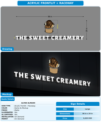 CUSTOM MOCKUP SIGN FOR Aliyah almasri