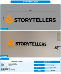 CUSTOM MOCKUP SIGN FOR Jacqueline Pickrell