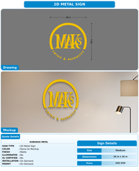 CUSTOM MOCKUP SIGN FOR Subhash Patel