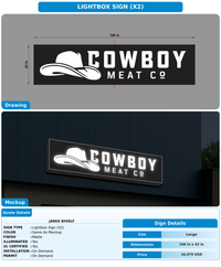 CUSTOM MOCKUP SIGN FOR Jared Byerly