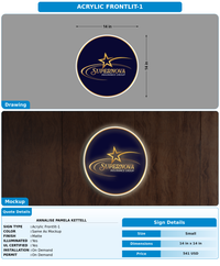 CUSTOM MOCKUP SIGN FOR Annalise Pamela Kettell