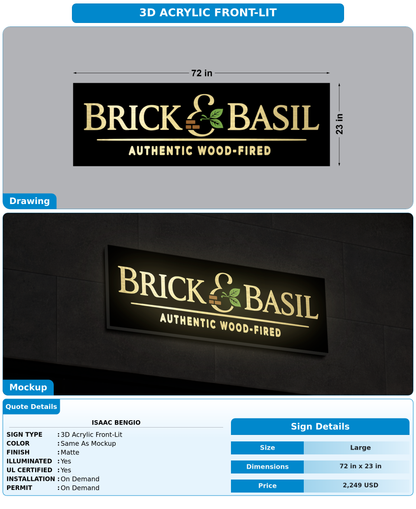 CUSTOM MOCKUP SIGN FOR Isaac bengio