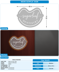 CUSTOM MOCKUP SIGN FOR Sheila Mazhari