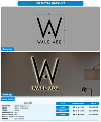 CUSTOM MOCKUP SIGN FOR Wale Ade