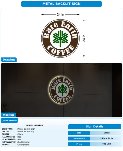 CUSTOM MOCKUP SIGN FOR Daniel Herrera
