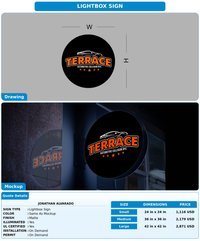 CUSTOM MOCKUP SIGN FOR Jonathan Alvarado