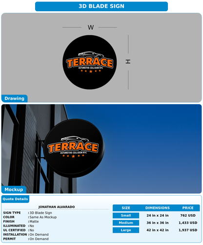 CUSTOM MOCKUP SIGN FOR Jonathan Alvarado