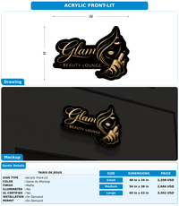 CUSTOM MOCKUP SIGN FOR Tairis de jesus