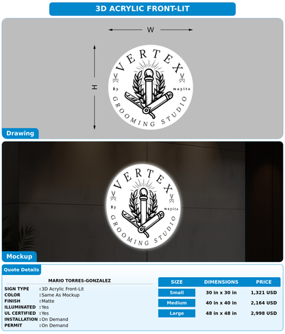 CUSTOM MOCKUP SIGN FOR Mario Torres-Gonzalez