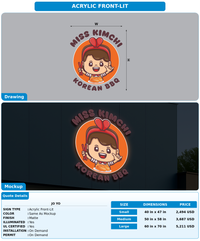 CUSTOM MOCKUP SIGN FOR Jo Yo