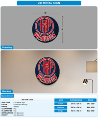 CUSTOM MOCKUP SIGN FOR Hector Cruz