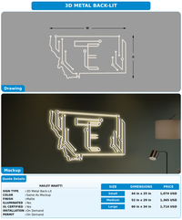 CUSTOM MOCKUP SIGN FOR Hailey Waatti