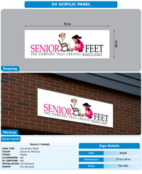 CUSTOM MOCKUP SIGN FOR tricia p turner