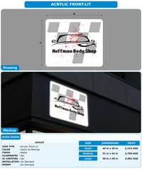 CUSTOM MOCKUP SIGN FOR Ashley