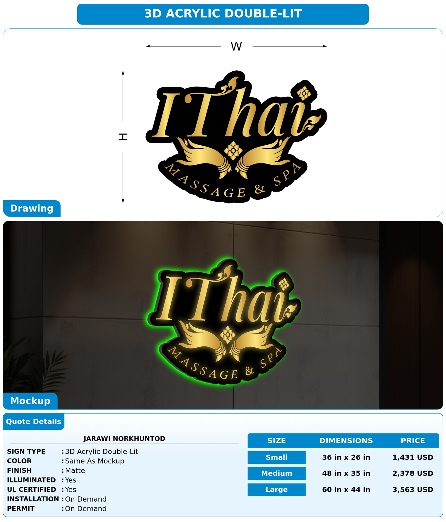 CUSTOM MOCKUP SIGN FOR Jarawi Norkhuntod