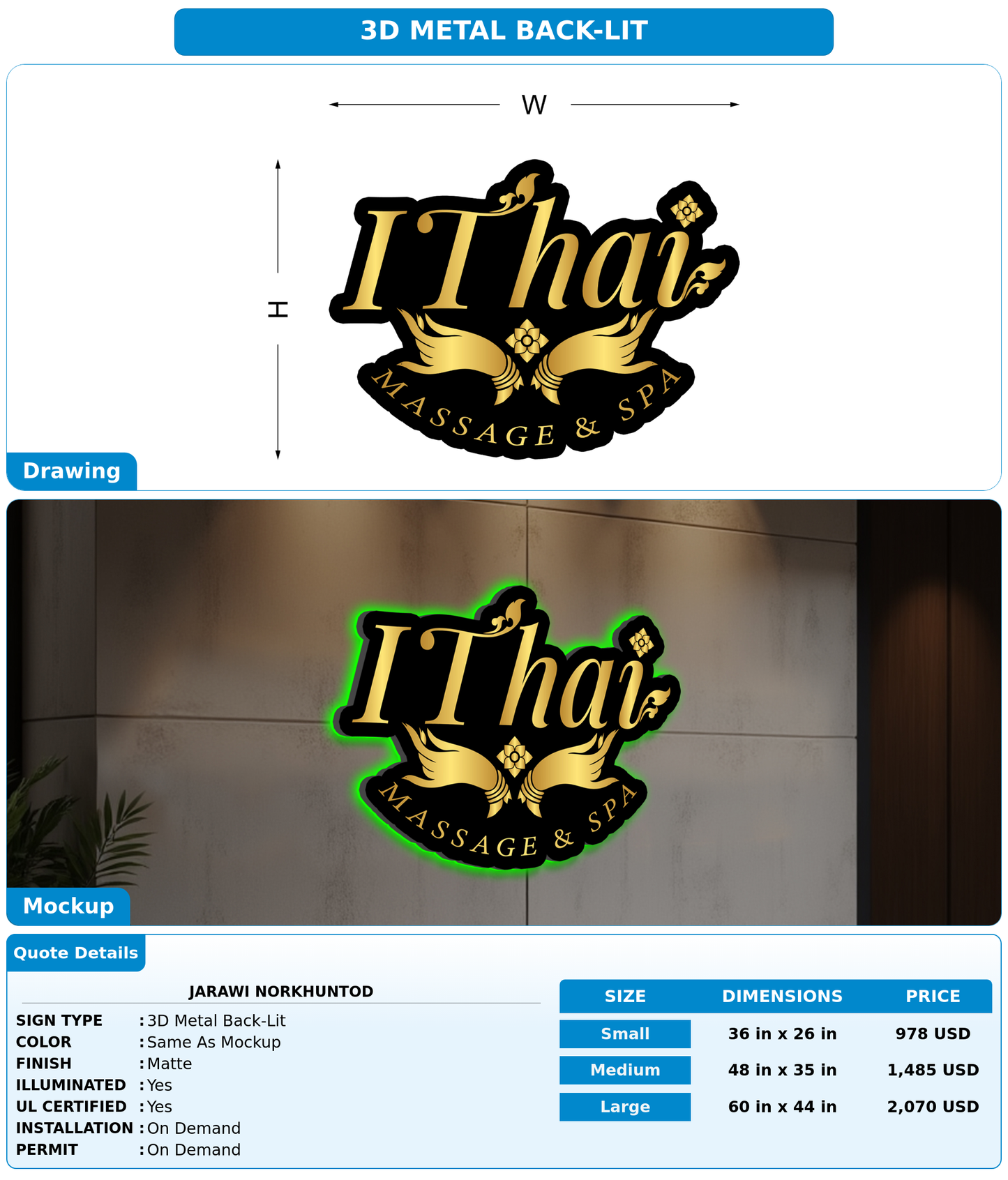 CUSTOM MOCKUP SIGN FOR Jarawi Norkhuntod