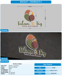 CUSTOM MOCKUP SIGN FOR Michelle Reday
