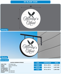 CUSTOM MOCKUP SIGN FOR Alexus Murray-Stroble