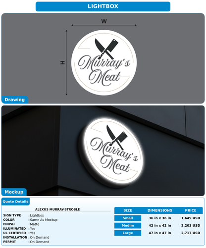 CUSTOM MOCKUP SIGN FOR Alexus Murray-Stroble