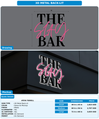 CUSTOM MOCKUP SIGN FOR Ateya terrell