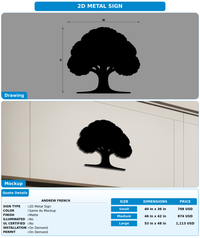 CUSTOM MOCKUP SIGN FOR Andrew French