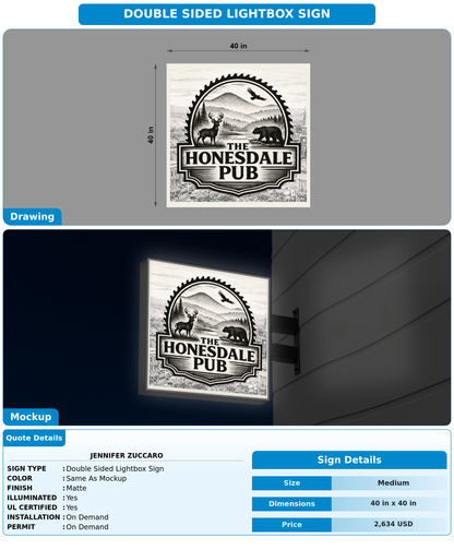 CUSTOM MOCKUP SIGN FOR Jennifer Zuccaro
