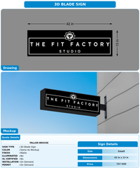 CUSTOM MOCKUP SIGN FOR Fallon Brucke
