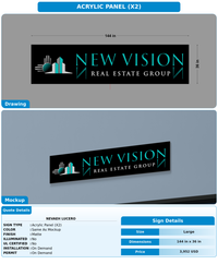 CUSTOM MOCKUP SIGN FOR Nevaeh Lucero