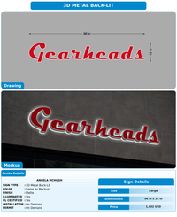 CUSTOM MOCKUP SIGN FOR Angela McHugh