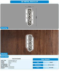 CUSTOM MOCKUP SIGN FOR Taylor Wilborn