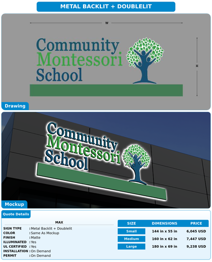 CUSTOM MOCKUP SIGN FOR Max