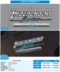 CUSTOM MOCKUP SIGN FOR Charles Hamby