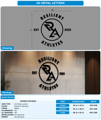 CUSTOM MOCKUP SIGN FOR Amanda Rathjens