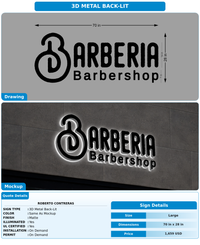 CUSTOM MOCKUP SIGN FOR Roberto Contreras
